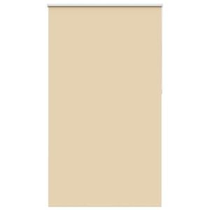 vidaXL Rolgordijn verduisterend 135x230 cm stofbreedte 131,6 cm beige