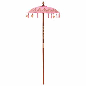 vidaXL Balinese Parasol 125 x 125 x 260 cm