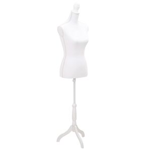 vidaXL Etalagepop torso vrouw wit