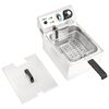 vidaXL Elektrische friteuse 3000 W 10 L roestvrij staal