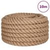 vidaXL Touw 10 m lang 50 mm dik jute
