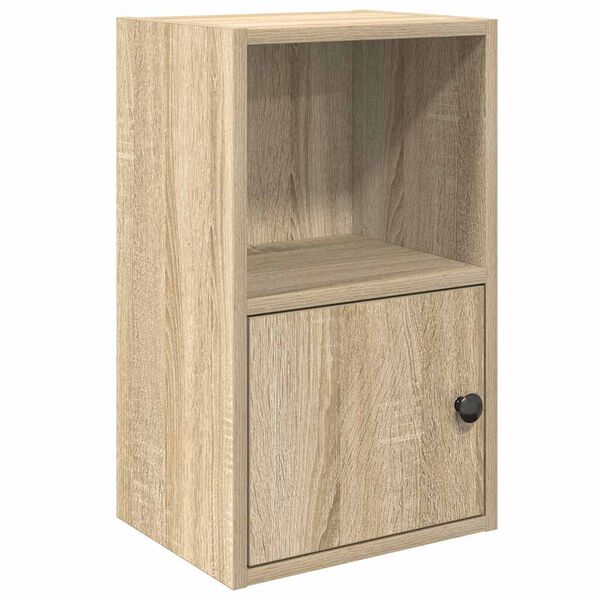 vidaXL Boekenkast 31x24x52 cm bewerkt hout sonoma eikenkleurig