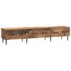 vidaXL TV-kast met lade Oud hout 147 x 34,5 x 30 cm Bewerkt hout