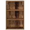 vidaXL Badkamer wandkast Oudhout 40 x 16 x 62,5 cm Geconstrueerd hout