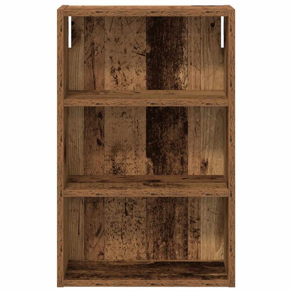 vidaXL Badkamer wandkast Oudhout 40 x 16 x 62,5 cm Geconstrueerd hout