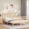 vidaXL Bedframe zonder matras massief grenenhout 140x190 cm