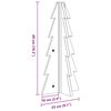 vidaXL Kerstdecoratie kerstboom 49 cm massief grenenhout