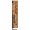vidaXL Hoge kast Oudhout 69,5 x 34 x 180 cm Bewerkt hout