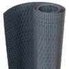 vidaXL Balkonscherm 500x90 cm poly rattan antracietkleurig