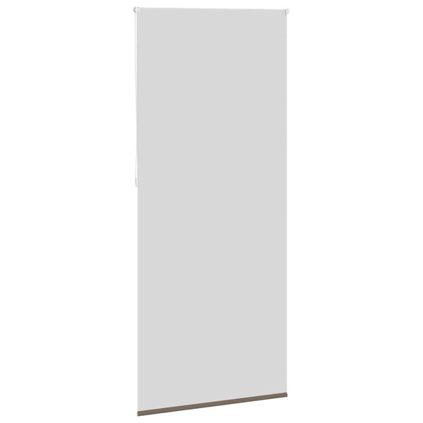 vidaXL Rolgordijn verduisterend 84,4 x 230 cm stofbreedte 80 cm koffiebruin