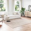 vidaXL Vloerkleden Vierkant PALMERAS Beige 240 x 240 cm Polyester