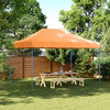 vidaXL Partytent Oranje 279 x 410 x 315 cm Oxford Stof