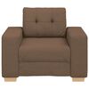 vidaXL Fauteuil Bruin 100x78x80 cm Stof