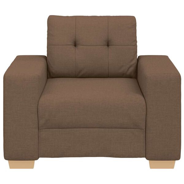 vidaXL Fauteuil Bruin 100x78x80 cm Stof