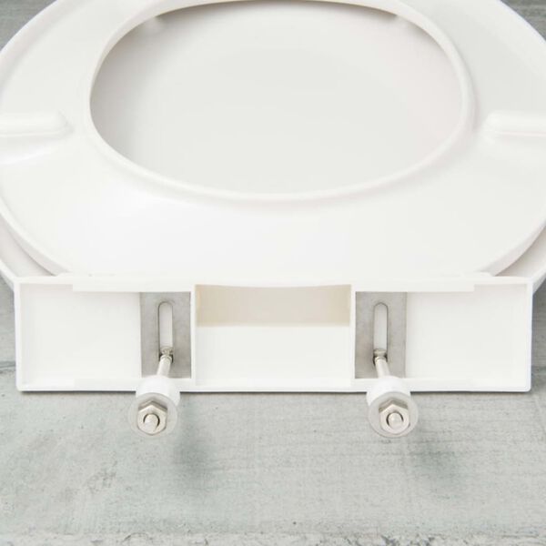 SCHÜTTE Toiletbril WHITE duroplast
