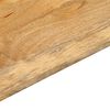 vidaXL Tafelblad rechthoekig 80x50x3,8 cm massief mangohout