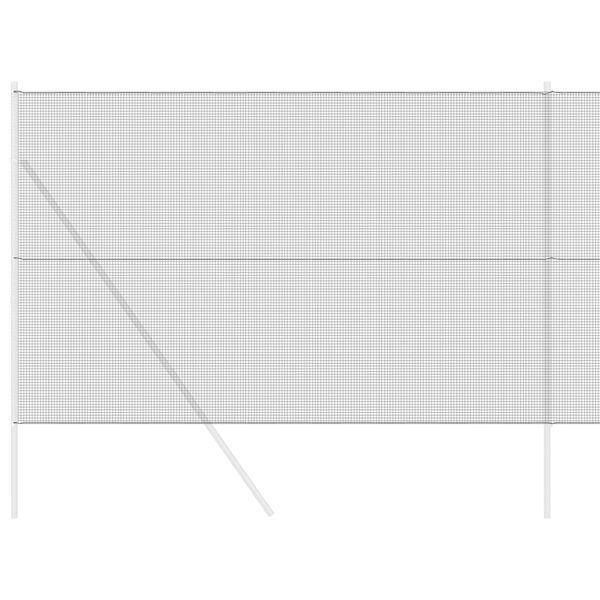 vidaXL Gelaste draadhek Grijs 1.6 x 25 m