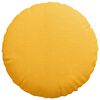 vidaXL Zitkussens 2 pcs Lichtgeel Ø 40 cm Katoen Stof