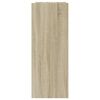 vidaXL Wandtafel 100x35x90 cm bewerkt hout sonoma eikenkleurig