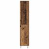 vidaXL Hoge kast met lade Oud Hout 69,5 x 34 x 90 cm Bewerkt hout