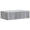 vidaXL Wandmontage Zijtafel 59 x 34,5 x 17 cm Bewerkt hout