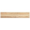 vidaXL Vensterbanken 2 st onbehandeld 100x20x2 cm massief eikenhout