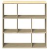 vidaXL Kamerscherm / boekenkast 102x29x103,5 cm hout sonoma eikenkleur