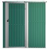 vidaXL Tuinhuis Groen 180,5x97x209,5 cm Gegalvaniseerd Staal