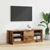 vidaXL TV-kast Oud Hout 102 x 35 x 36,5 cm Bewerkt hout