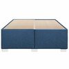 vidaXL Bedframe zonder matras stof blauw 140x190 cm