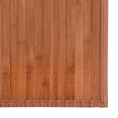vidaXL Vloerkleed rechthoekig 100x400 cm bamboe bruin