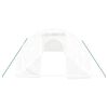 vidaXL Tuinkas met stalen frame 42 m&sup2; 14x3x2 m wit