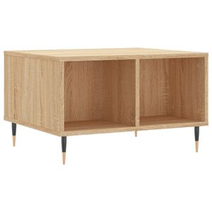 vidaXL Salontafel 60x50x36,5 cm bewerkt hout sonoma eikenkleurig