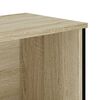 vidaXL Boekenkast 50x31x169 cm bewerkt hout sonoma eikenkleurig