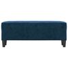 vidaXL Bankje 100x35x41 cm fluweel blauw