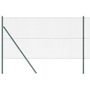 vidaXL Grond Fix Gelast Draadhek 10 x 1 m (B x H) PVC-Coated Staal