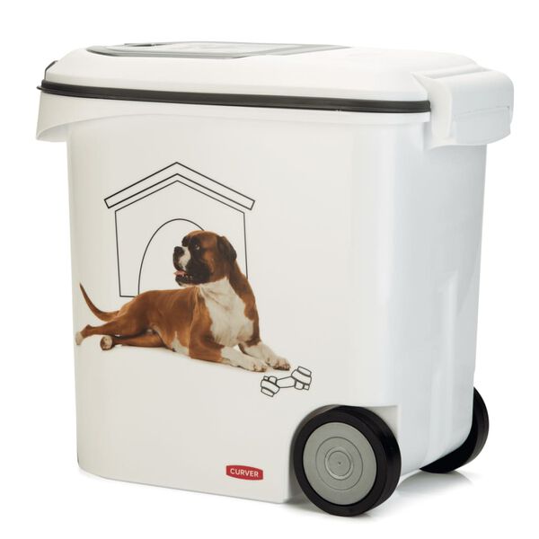 Curver Voedselcontainer hond met wielen 35 L