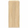 vidaXL Boekenkast 60x30x71,5 cm bewerkt hout sonoma eikenkleurig