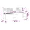 vidaXL Tuinbank 180 cm massief acaciahout