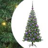 vidaXL Kerstboom met 150 LED met standaard Groen 120 cm PVC