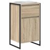 vidaXL Dressoir met lade Sonoma 81 x 36 x 150.5 cm Bewerkt hout