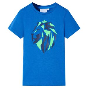 Kindershirt 104 blauw