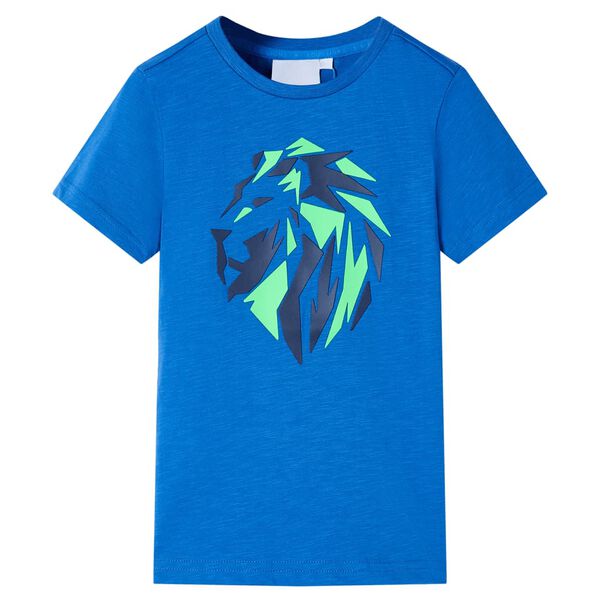 Kindershirt 104 blauw