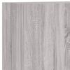 vidaXL Tv-wandmeubel 40,5x30x102 cm bewerkt hout grijs sonoma