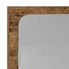 vidaXL Spiegelplank met plank Oud hout 90 x 10,5 x 37 cm Bewerkt hout