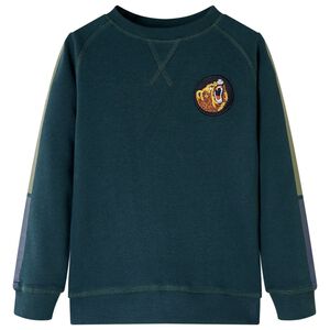 Kindertrui 116 mosgroen