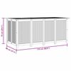 vidaXL Tuinbox 175x80x75 cm massief acaciahout