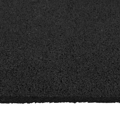 vidaXL Wasmachinemat anti-vibratie 60x60x1 cm zwart