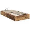 vidaXL Ottoman Bedframe Oudhout 75,5 x 190 cm Geconstrueerd hout