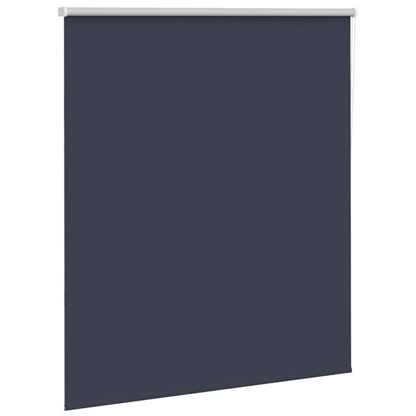 vidaXL Rolgordijn verduisterend 120x150 cm stofbreedte 116,6 cm blauw